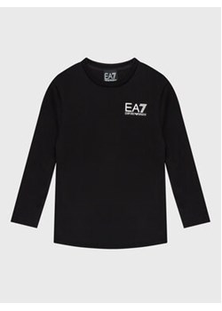 EA7 Emporio Armani Bluzka 8NBT52 BJ02Z 1200 Czarny Regular Fit ze sklepu MODIVO w kategorii T-shirty chłopięce - zdjęcie 168601910