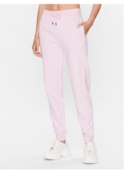 Hugo Spodnie dresowe Easy 50478226 Różowy Regular Fit ze sklepu MODIVO w kategorii Spodnie damskie - zdjęcie 168601973