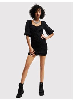 Desigual Sukienka koktajlowa Pretty 22WWVW66 Czarny Slim Fit ze sklepu MODIVO w kategorii Sukienki - zdjęcie 168602120
