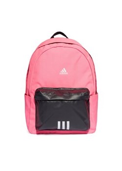 adidas Plecak Classic Badge of Sport 3-Stripes Backpack IK5723 Różowy ze sklepu MODIVO w kategorii Plecaki - zdjęcie 168602804
