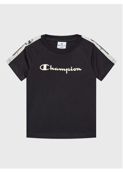 Champion T-Shirt 404473 Czarny Regular Fit ze sklepu MODIVO w kategorii T-shirty chłopięce - zdjęcie 168602913