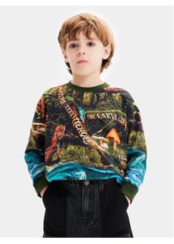 Desigual Bluzka 23WBTK08 Zielony Regular Fit ze sklepu MODIVO w kategorii T-shirty chłopięce - zdjęcie 168603032