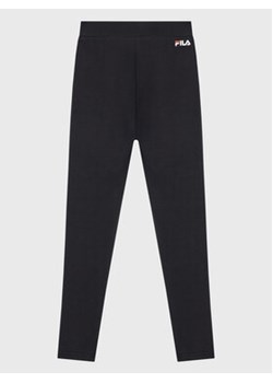 Fila Legginsy Classic Logo FAT0115 Czarny Slim Fit ze sklepu MODIVO w kategorii Spodnie dziewczęce - zdjęcie 168603314