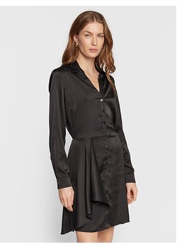Guess Sukienka koszulowa Alya W2BK83 WF1T2 Czarny Regular Fit ze sklepu MODIVO w kategorii Sukienki - zdjęcie 168603350