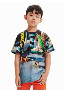 Desigual T-Shirt 23SBTK16 Kolorowy Regular Fit ze sklepu MODIVO w kategorii T-shirty chłopięce - zdjęcie 168603771