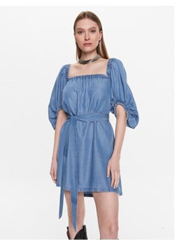 Pinko Sukienka codzienna 100808 A0G5 Niebieski Regular Fit ze sklepu MODIVO w kategorii Sukienki - zdjęcie 168603830