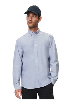 Marc O'Polo Koszula M27 7201 42172 Niebieski ze sklepu MODIVO w kategorii Koszule męskie - zdjęcie 168604064