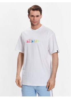 Ellesse T-Shirt Monda SHR17642 Biały Regular Fit ze sklepu MODIVO w kategorii T-shirty męskie - zdjęcie 168604493
