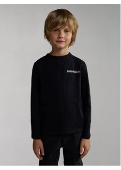 Napapijri Bluzka NP0A4HGQ D Czarny Regular Fit ze sklepu MODIVO w kategorii T-shirty chłopięce - zdjęcie 168604713