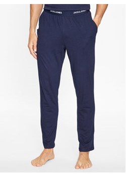 Jack&Jones Spodnie piżamowe 12238024 Granatowy Regular Fit ze sklepu MODIVO w kategorii Piżamy męskie - zdjęcie 168604804