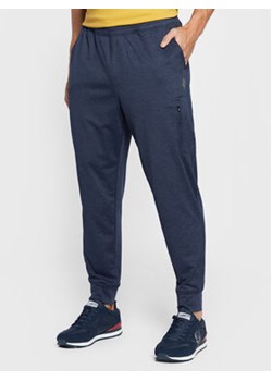 Skechers Spodnie dresowe Ultra Go M1PT79 Granatowy Regular Fit ze sklepu MODIVO w kategorii Spodnie męskie - zdjęcie 168605132