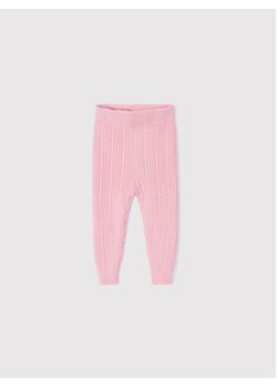 Mayoral Spodnie dzianinowe 10275 Różowy Slim Fit ze sklepu MODIVO w kategorii Spodnie i półśpiochy - zdjęcie 168605280