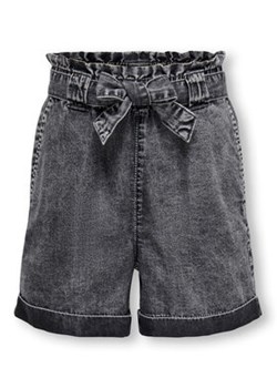 Kids ONLY Szorty jeansowe 15285101 Szary Regular Fit ze sklepu MODIVO w kategorii Spodenki dziewczęce - zdjęcie 168605331