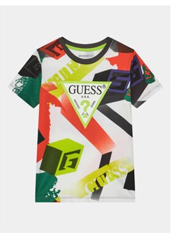 Guess T-Shirt L4RI03 K8HM3 Kolorowy Regular Fit ze sklepu MODIVO w kategorii T-shirty chłopięce - zdjęcie 168605643