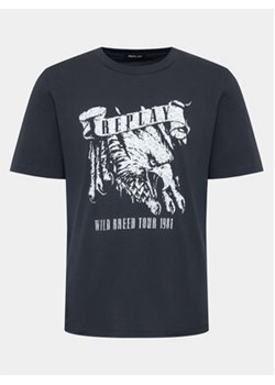 Replay T-Shirt M6655.000.22662 Szary Regular Fit ze sklepu MODIVO w kategorii T-shirty męskie - zdjęcie 168605690