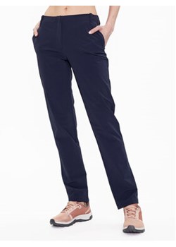 Jack Wolfskin Spodnie outdoor Pack & Go 1507381 Granatowy Regular Fit ze sklepu MODIVO w kategorii Spodnie damskie - zdjęcie 168605900