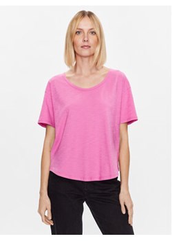 United Colors Of Benetton T-Shirt 3BVXD1033 Różowy Relaxed Fit ze sklepu MODIVO w kategorii Bluzki damskie - zdjęcie 168606334