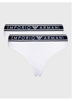Emporio Armani Underwear Komplet 2 par fig klasycznych 163334 3R227 00010 Biały ze sklepu MODIVO w kategorii Majtki damskie - zdjęcie 168606681