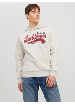 Jack&Jones Bluza Logo 12233597 Szary Standard Fit ze sklepu MODIVO w kategorii Bluzy męskie - zdjęcie 168606742