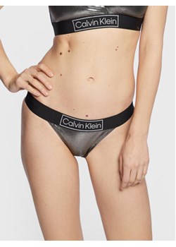 Calvin Klein Swimwear Dół od bikini KW0KW01950 Czarny ze sklepu MODIVO w kategorii Stroje kąpielowe - zdjęcie 168606793