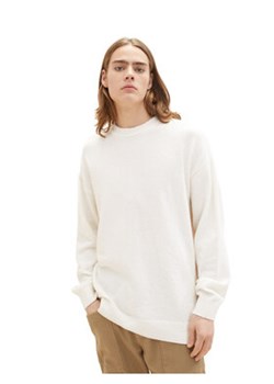 Tom Tailor Denim Sweter 1034929 Biały ze sklepu MODIVO w kategorii Swetry męskie - zdjęcie 168606913