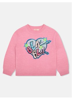 Billieblush Sweter U15B53 Różowy Regular Fit ze sklepu MODIVO w kategorii Swetry dziewczęce - zdjęcie 168607120