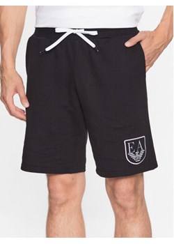 Emporio Armani Underwear Szorty sportowe 111004 3R573 00020 Czarny Regular Fit ze sklepu MODIVO w kategorii Spodenki męskie - zdjęcie 168607501