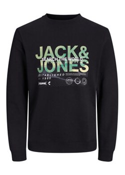 Jack&Jones Junior Bluza 12235720 Czarny Standard Fit ze sklepu MODIVO w kategorii Bluzy chłopięce - zdjęcie 168607792