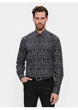 KARL LAGERFELD Koszula 605000 541676 Czarny Modern Fit ze sklepu MODIVO w kategorii Koszule męskie - zdjęcie 168608040