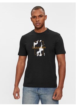 Calvin Klein T-Shirt Camo Logo K10K112401 Czarny Regular Fit ze sklepu MODIVO w kategorii T-shirty męskie - zdjęcie 168608760