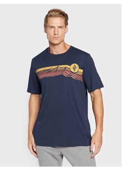 Skechers T-Shirt Big Adventure MTS334 Granatowy Regular Fit ze sklepu MODIVO w kategorii T-shirty męskie - zdjęcie 168608771