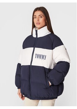Tommy Jeans Kurtka puchowa Fashion DW0DW14306 Granatowy Oversize ze sklepu MODIVO w kategorii Kurtki damskie - zdjęcie 168608774