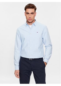 Tommy Jeans Koszula Classic Oxford DM0DM15408 Niebieski Classic Fit ze sklepu MODIVO w kategorii Koszule męskie - zdjęcie 168609210