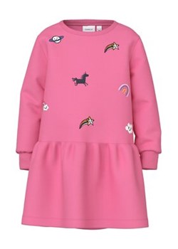 NAME IT Sukienka codzienna 13221697 Różowy Regular Fit ze sklepu MODIVO w kategorii Sukienki niemowlęce - zdjęcie 168609252