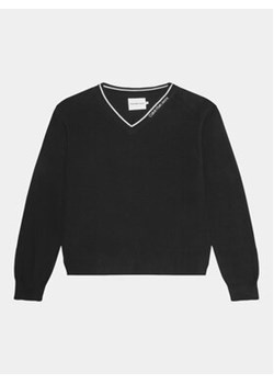 Calvin Klein Jeans Sweter Ceremony IB0IB01869 Czarny Relaxed Fit ze sklepu MODIVO w kategorii Swetry chłopięce - zdjęcie 168609302