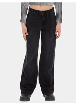 Calvin Klein Jeans Jeansy IG0IG02156 Czarny Wide Leg ze sklepu MODIVO w kategorii Spodnie dziewczęce - zdjęcie 168609324