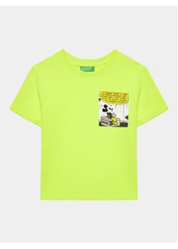 United Colors Of Benetton T-Shirt 3096G10B2 Zielony Regular Fit ze sklepu MODIVO w kategorii Koszulki niemowlęce - zdjęcie 168609393