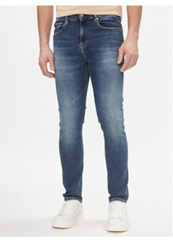 Calvin Klein Jeans Jeansy Skinny J30J324198 Granatowy Skinny Fit ze sklepu MODIVO w kategorii Jeansy męskie - zdjęcie 168609550