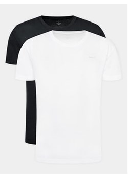 Gant Komplet 2 t-shirtów C-Neck 2 Pack 900002008 Czarny Regular Fit ze sklepu MODIVO w kategorii T-shirty męskie - zdjęcie 168609634