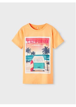 NAME IT T-Shirt 13221054 Pomarańczowy Regular Fit ze sklepu MODIVO w kategorii T-shirty chłopięce - zdjęcie 168610092