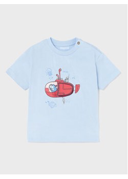 Mayoral T-Shirt 1029 Niebieski Regular Fit ze sklepu MODIVO w kategorii Koszulki niemowlęce - zdjęcie 168610191