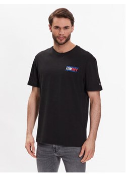 Tommy Jeans T-Shirt DM0DM16408 Czarny Regular Fit ze sklepu MODIVO w kategorii T-shirty męskie - zdjęcie 168610493