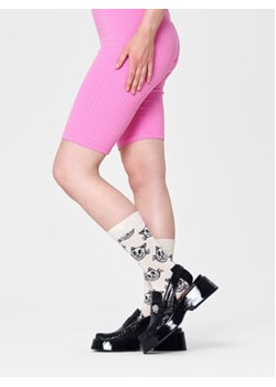 Happy Socks Skarpety wysokie unisex CAT01-9100 Beżowy ze sklepu MODIVO w kategorii Skarpetki damskie - zdjęcie 168611052