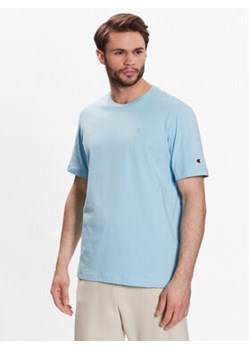 Champion T-Shirt 218496 Niebieski Regular Fit ze sklepu MODIVO w kategorii T-shirty męskie - zdjęcie 168611154