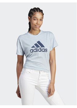 adidas T-Shirt Future Icons Winners 3.0 IM2418 Niebieski Regular Fit ze sklepu MODIVO w kategorii Bluzki damskie - zdjęcie 168611501