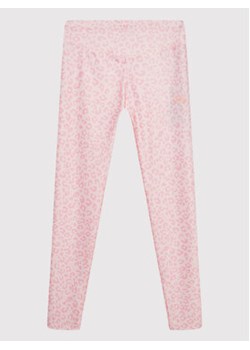 Guess Legginsy J2YB00 MC01P Różowy Slim Fit ze sklepu MODIVO w kategorii Spodnie dziewczęce - zdjęcie 168611623