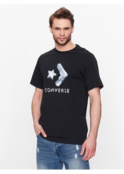 Converse T-Shirt Crystallized Star Chevron 10024596 Czarny Regular Fit ze sklepu MODIVO w kategorii T-shirty męskie - zdjęcie 168611961