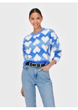 ONLY Sweter Laida 15259434 Niebieski Regular Fit ze sklepu MODIVO w kategorii Swetry damskie - zdjęcie 168612181