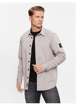 Calvin Klein Jeans Koszula J30J323255 Szary Relaxed Fit ze sklepu MODIVO w kategorii Koszule męskie - zdjęcie 168612351