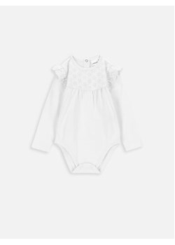 Coccodrillo Body dziecięce ZC3112104NGN Biały ze sklepu MODIVO w kategorii Body niemowlęce - zdjęcie 168612492